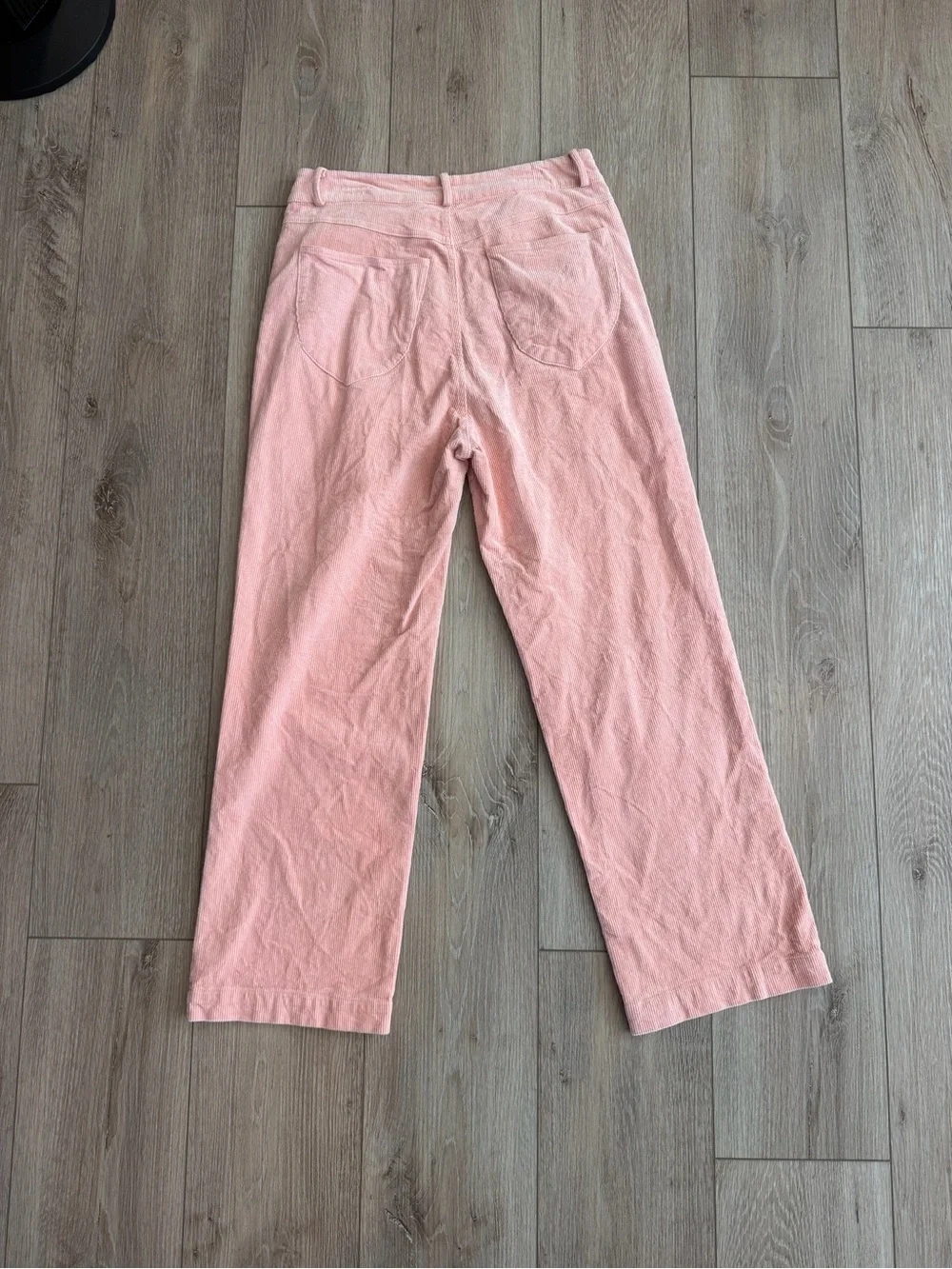 Listicle Pink Wide Leg Corduroy Pants